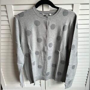 Liz Claiborne Button Up Sweater